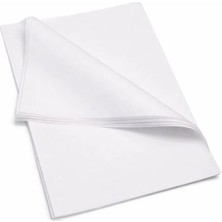 Koliciabla Beyaz Pelur Kağıt (35X50 Cm) - 1000 Adet  Pratik ve Hazır Kesim (20 Gr)