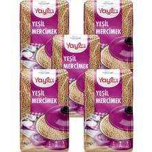 Yayla Yeşil Mercimek 1 kg X5