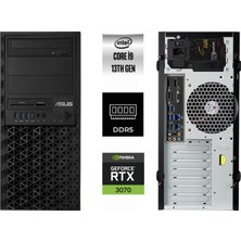 Asus Ws E500 G9 I9-13900K 13900K003R-K0669 96GB 4tb Rtx 3070 8gb W11PRO Raıd Storage (0 , 1 ) Workstation