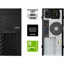Asus Ws E500 G9 I9-13900K 13900K003R-K0720 64GB 1tb GT730 4gb W11PRO Raıd Storage (0 , 1 ) Workstation