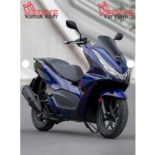 Gogo Premium Honda Pcx 2021 - 2024 Uyumlu Grenaj Komple Kaporta Seti Bukalemun Mavi