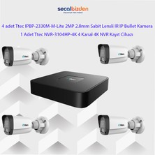 Ttec 4 Lü Ip Kamera