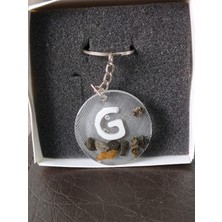 Miina Aksesuar Epoksi  Izminize Özelharf  Anahtarlık