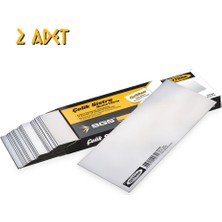 Sgs Çelik Sistre - 0.5 Mm. - 6X15 Cm. - 2 Adet