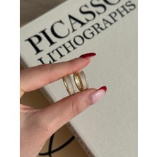 İrem Yıldız Zirkon Taşlı Zarif Çelik Küpe