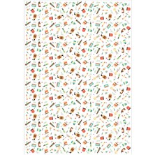 Koliciabla Doğal Kozmetik ve Spa Temalı Renkli Pelur Kağıt (32x45 cm) - 100 Adet  Organik ve Canlı