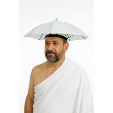 Normadia Hac ve Umre Için Güneş Koruyucu Pratik Kafa Şemsiyesi