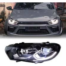 Vw Scirocco 2010-2011 Bıxenon Uyumlu 2015-DİZAYN Ful LED Ön Far