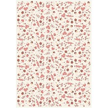 Koliciabla Vintage Eros ve Uçan Balon Temalı Pelur Kağıt (35X50 Cm) - 100 Adet  Nostaljik Romantizm