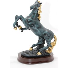 Polyester Şahlanmış At Figürü  ALK1625