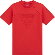 Guess Bg Store Erkek Çocuk Kırmızı Tshirt