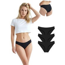 New Lilla 301 Kadın Dikişsiz Lazer Bikini Külot Paketi