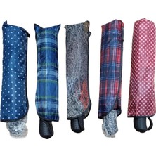 Rubenis Renkli Desenli Kadın Şemsiyesi, Hafif ve Şık Tasarım