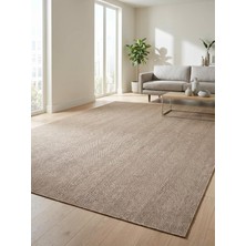 1015 Bej Naturel Sisal Jüt Halı Modern Düz Dokuma | Yıkanabilir • Toz Vermez • Kaymaz