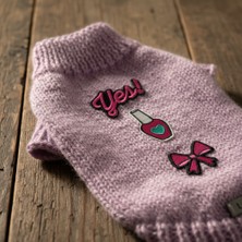 Lady Fify Kedi ve Köpek Için Yes! Açık Mor Kazak