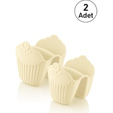 CKM Silikon 2 Adet Fırın Eldiveni Isı Yalıtımlı Mikrodalga, Fırın, Tencere, Tepsi Tutmaç