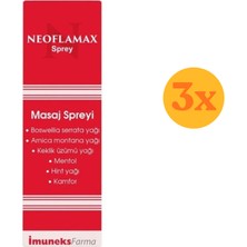 Imuneks Neoflamax Sprey 50 ml - 3 Adet (150 Ml)