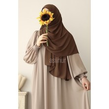 Asilnur Elif Büyük Boy Şal 70X220 Camel