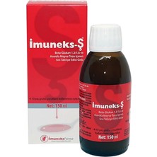 Imuneks-Ş Şurup 150 ml - Dezenfektan Hediyeli (%72 Alkol)