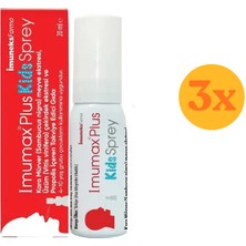 Imuneks Imumax Plus Kids Boğaz Spreyi 20 ml - 3 Adet (60 Ml)