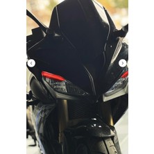 Banxtre Rks SRK125 Racing Model Için Gündüz Ledine Uyumlu Kırmızı Renk Far Film Far Tasarım Sticker