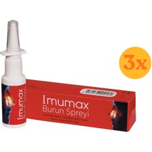 Imuneks Imumax Burun Spreyi 15 ml - 3 Adet (45 Ml) - Dezenfektan Hediyeli (%72 Alkol)