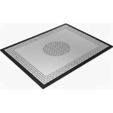 Dekoralya Supla Servis Takımı 2 kişilik (Silver-Gümüş Mat)