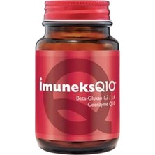 Imuneks Betaglukan Q10 30 Kapsül - Dezenfektan Hediyeli (%72 Alkol)
