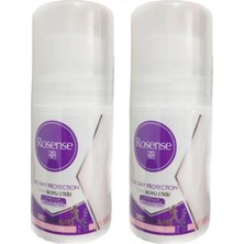 Rosense 50 ml Roll On Deodorant Kadın Kullanıcılar İçin Gül Özlü Etkili Formül
