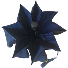 Rubenis Rüzgarlı Hava Dayanıklı Lacivert Şemsiye, Hafif ve Şık Tasarım