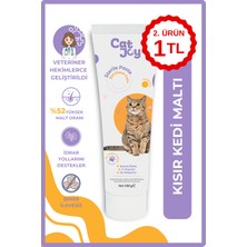 Catjoy Sterile Malt Macun 100 G - Kısırlaştırılmış Kediler Için Vitaminli Tüy Topağı Önleyici Malt