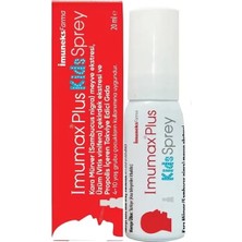 Imuneks Imumax Plus Kids Boğaz Spreyi 20 ml - Dezenfektan Hediyeli (%72 Alkol)