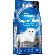 Ambiance Activated Carbon Kedi Kumu 10 Lt Topaklaşan Koku Kontrolü ile Etkili Kullanım