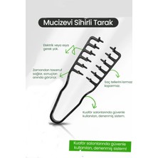 Kezban Tekstil Profesyonel Unisex  Sihirli Saç Şekillendirici Tarak 1 Adet