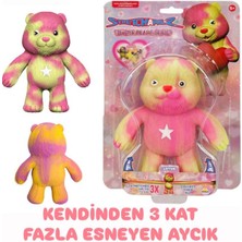 Tie-Dye Stretch Ayılar Lilac Best Toy Forever Stretchapalz Bears Esnek Figür 14 cm Stres Oyuncağı Hediyelik