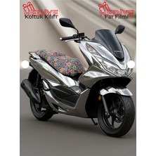 Gogo Premium Honda Pcx 2021 - 2024 Uyumlu Grenaj Komple Kaporta Seti Nikel