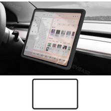 Özgürce Model Y ve Juniper Için Uyumlu Ekran Çerçevesi Koruma, Şık ve Dayanıklı