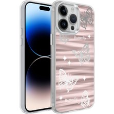 Büşra Ayhan Apple iPhone 14 Pro Max Kılıf Airbagli Parlak Tasarımlı Bsay Mimbo Kapak-No5