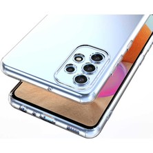 Büşra Ayhan Galaxy A33 5g Kılıf Bsay Kamera Korumalı Süper Silikon Kapak-Renksiz