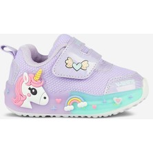 Vicco Meli Işıklı Kız Ilk Adım Lila Spor Ayakkabı