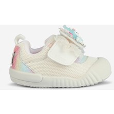 Vicco Sepira Tokalı Kız Bebek Beyaz Sneaker