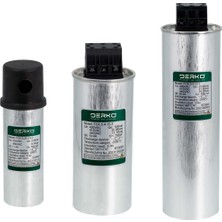 Derko 30KVAR 440V Silindir Tüp Kondansatör