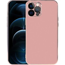 Büşra Ayhan iPhone 12 Pro Kılıf Bsay Viyana Kapak-Rose Gold