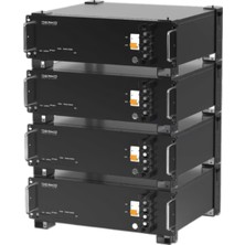 Derko Lityum Ion Lifepo4 51,2V 100AH Batarya Akü Solar Panel Güneş Enerji Sistemleri Için