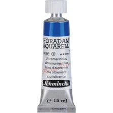 Schmincke Horadam 15 ml Ultramarine Blue Tüp Sulu Boya Boyalar İçin Parlak Renk Seçeneği