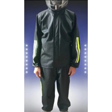 Veralya Unisex Tam Kalıp Motorcu Kurye Su Gecirmez Yağmurluk Takım