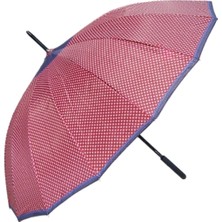 Rubenis Renkli 16 Telli Otomatik Katlanabilir Şemsiye, Pratik ve Şık Tasarım