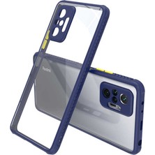 Büşra Ayhan Xiaomi Redmi Note 10 Pro Kılıf ​​bsay Kaff Kapak-Lacivert