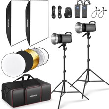 Neewer S101-400W 2'li Stüdyo Flaş Seti