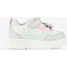 Vicco Borka Işıklı Kız Bebek Gri Sneaker